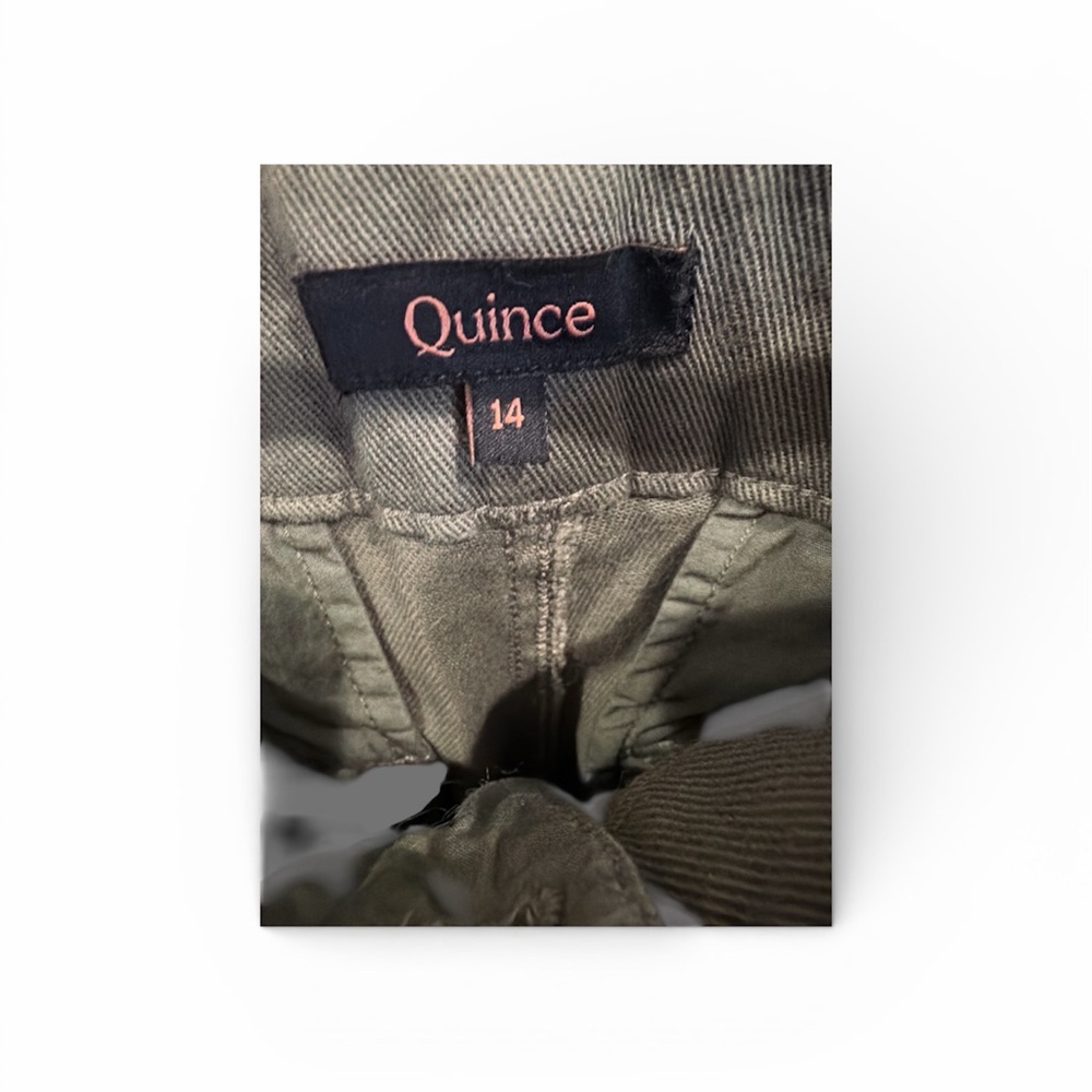 Quince Sage Green Trousers